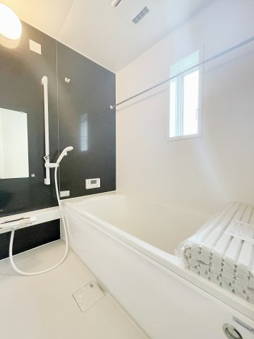 新築戸建・新築建売　柴田町船岡字上大原【耐震+制震】東船岡小・船岡中の浴室|浴室乾燥機付きのバスルーム！追い焚き機能もついているので毎日快適のバスタイム♪