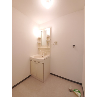 【洗面所】 | ミルーム津福 | 広い洗面スペース