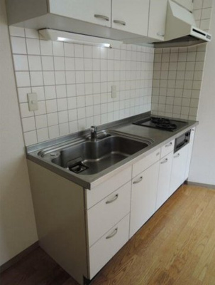 【キッチン】 | プリマベーラ | グリル付き2口コンロ。