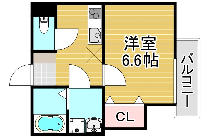 F+style住之江の間取り