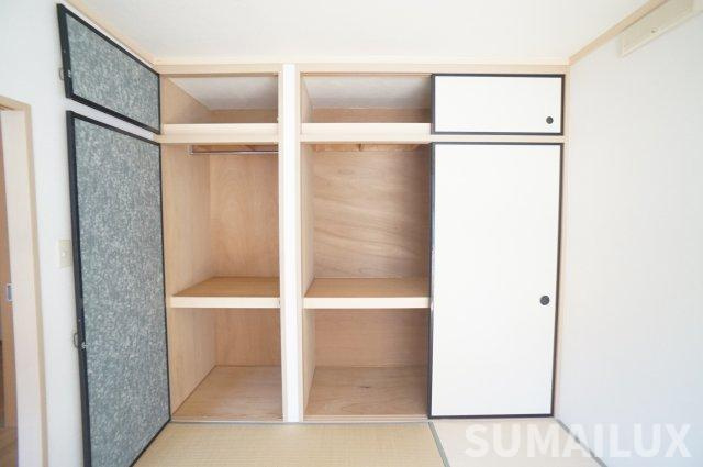 長命ハイムの収納