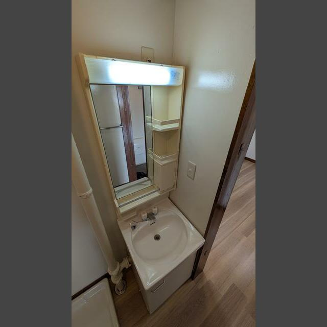 京福日之出マンションの洗面所