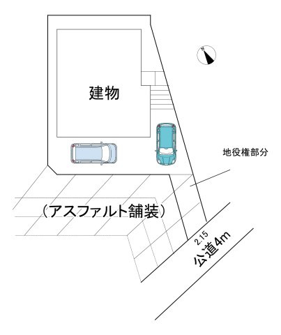 【今からご案内可能】刈谷市高須町坤　1棟の区画図|全体区画数｜全1棟
◆駐車2台可能！(但し、車種による)
◎まずは、お気軽にお問い合わせください。現地を案内しながら周辺環境も見て頂けます。