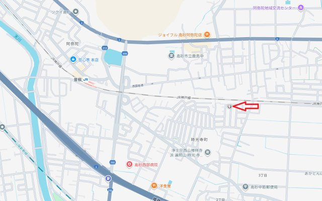 【地図】 | 高砂市時光寺町　中古戸建