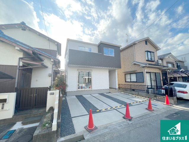 栗東市中沢　第3期　新築一戸建ての外観|安心の10年保証！外観を美しく保ち、雨水で汚れを落とします！気になることがありましたら、お気軽にお問い合わせください！