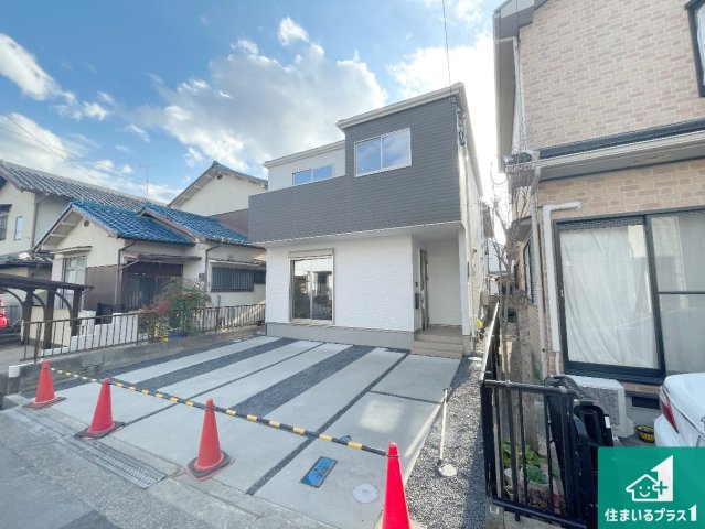 栗東市中沢　第3期　新築一戸建ての外観|安心の10年保証！外観を美しく保ち、雨水で汚れを落とします！気になることがありましたら、お気軽にお問い合わせください！