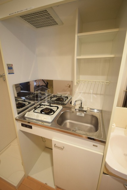 ラナップスクエア東天満のキッチン