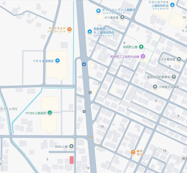 【地図】 | 上昭和町売地