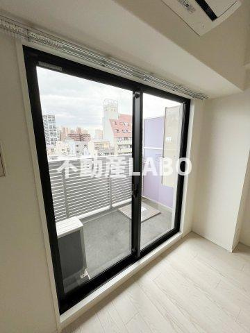 サムティ夕凪LUKSUSのバルコニー