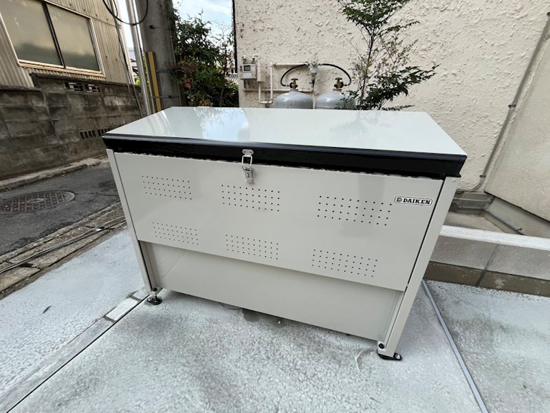 ハーモニーテラス桂川のその他共用部分|敷地内ゴミボックス