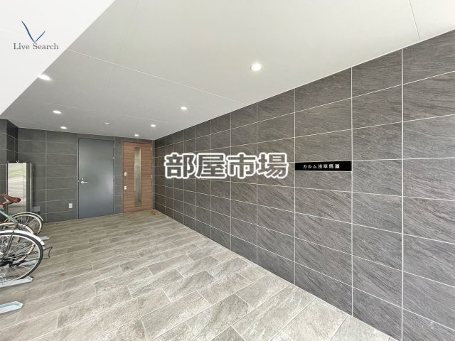 カルム浅草馬道のエントランス