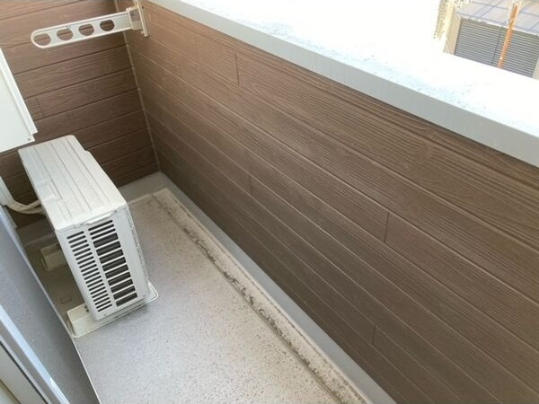 アルバーノ中村vermilionのバルコニー