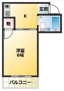 【間取り】 | クリオコート寝屋川