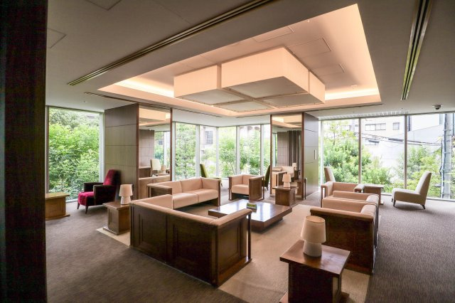 【ロビー】 | パークタワー梅田 | ゆっくりできるロビーもあります♪