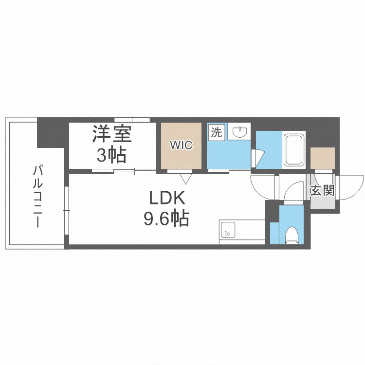リヴェント難波サウスの間取り