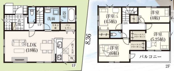 【間取り】 | 白岡市白岡6期　GRAFAREDESIGN 　新築戸建　全1棟　1号棟