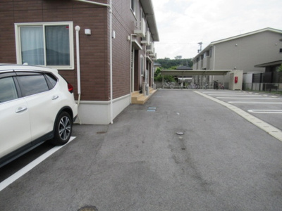 【駐車場】 | ディアコートやまが | 駐車スペースもあります