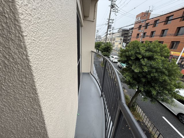 永田マンションのバルコニー