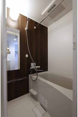 【浴室】 | Fullea東中野 | 追い焚き機能、浴室乾燥機付きバス。