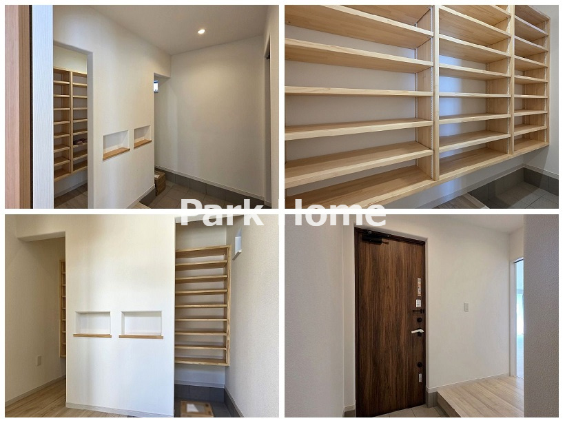 高知市福井町 -B号地- 新築戸建ての玄関