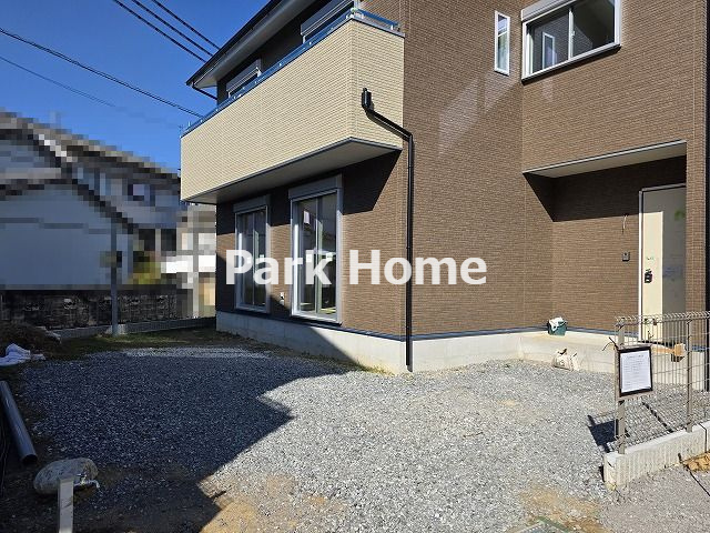 高知市福井町 -B号地- 新築戸建ての駐車場|B号地　2025.10月：建築中