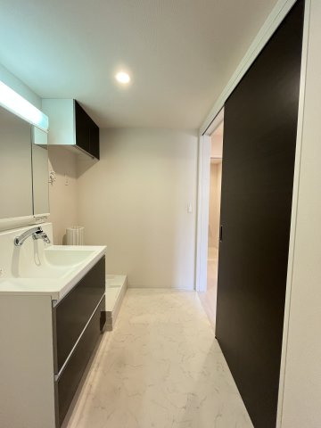 ベルクオーレの洗面所