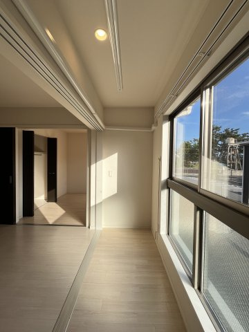 ベルクオーレのバルコニー