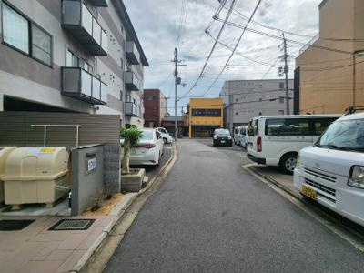 フラッティ天神川三条の地図|前面道路