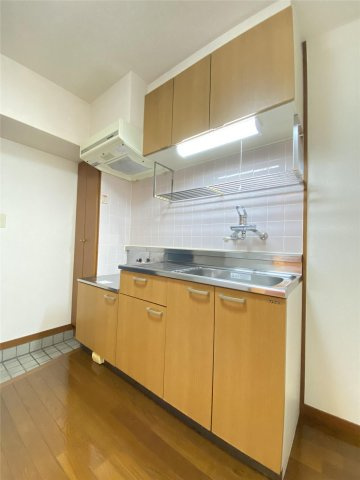 熊本市中央区坪井１丁目の賃貸マンションのキッチン