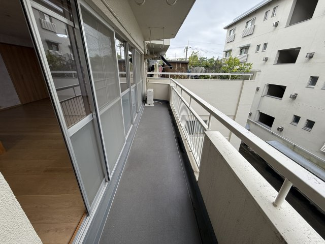 コーポ津雲台のバルコニー