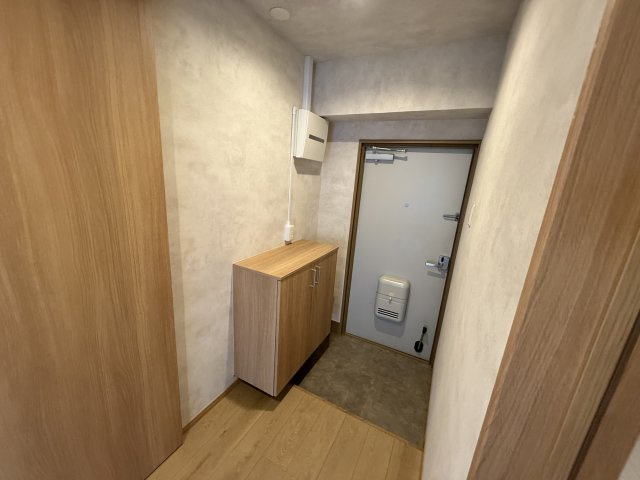 コーポ津雲台の玄関