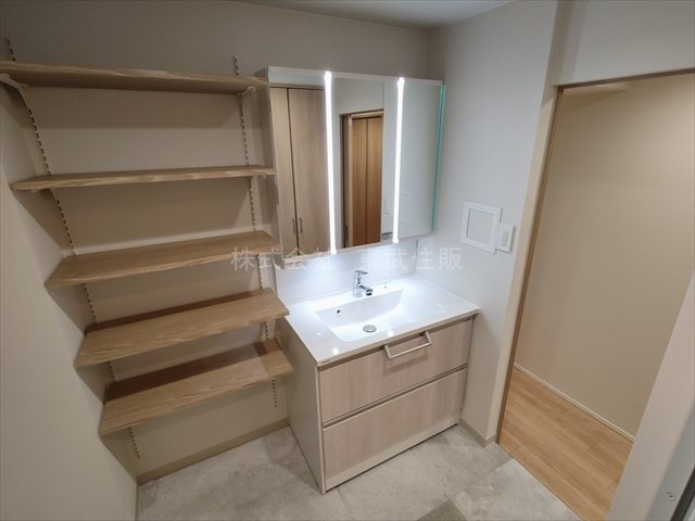 【独立洗面台】 | サンマンションアトレ川越 | 独立洗面台で身支度をすべて済ませてしまいましょう