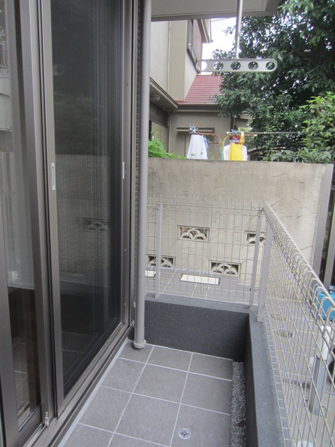 Patio梅丘のバルコニー