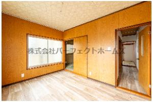 八幡市橋本糸ヶ上戸建　賃貸の居間・リビング|居間です