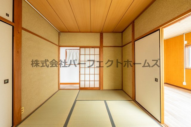 八幡市橋本糸ヶ上戸建　賃貸の和室|来客時にも便利な和室付き
