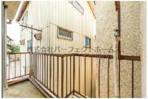 八幡市橋本糸ヶ上戸建　賃貸のバルコニー|広々としたバルコニーです