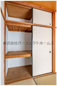 八幡市橋本糸ヶ上戸建　賃貸の収納|収納スペース豊富です