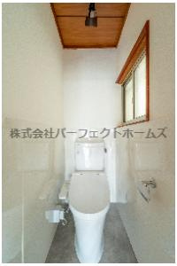 八幡市橋本糸ヶ上戸建　賃貸のトイレ|トイレもきれいです