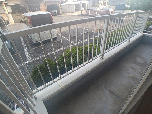 アネックス大平のバルコニー