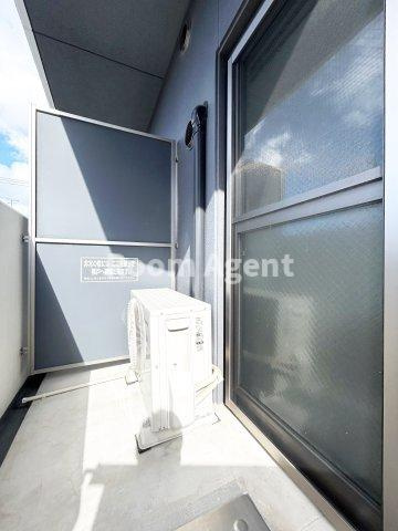 グランパークタワーのバルコニー