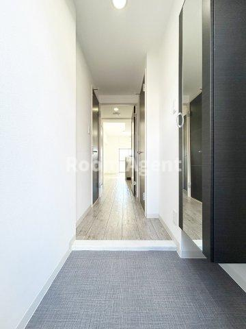 グランパークタワーの玄関