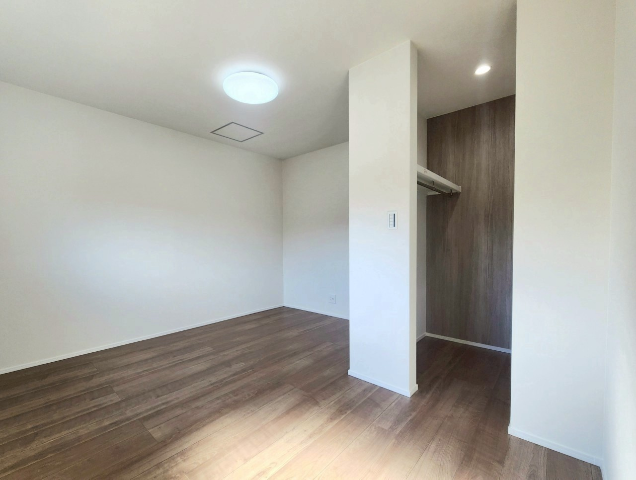 RESET HOUSE－リセットハウス－小倉南区葛原本町3丁目の洋室|ウォークインクローゼット付き洋室♪
【小倉南区・リノベーション中古戸建】