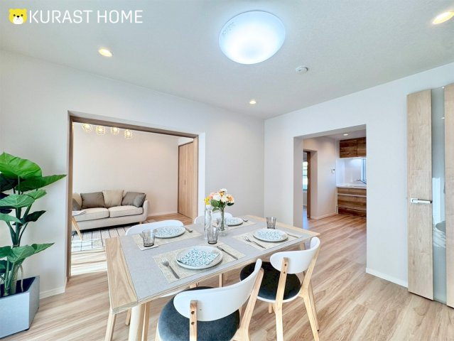 メゾン神足2号棟　2階の居間・リビング