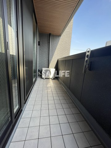 ＆　FUMINOSATOのバルコニー