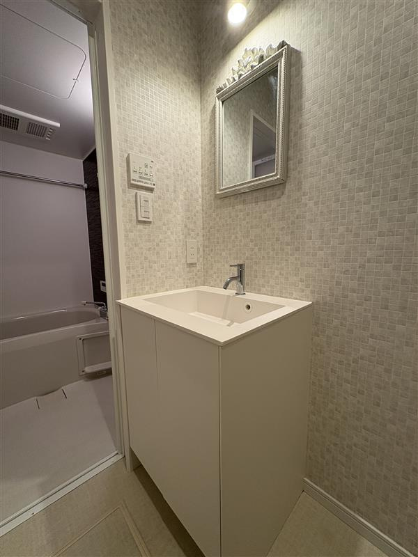 プチアンジュの独立洗面台