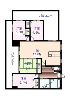 【間取り】 | ヴェルビュ新大江東