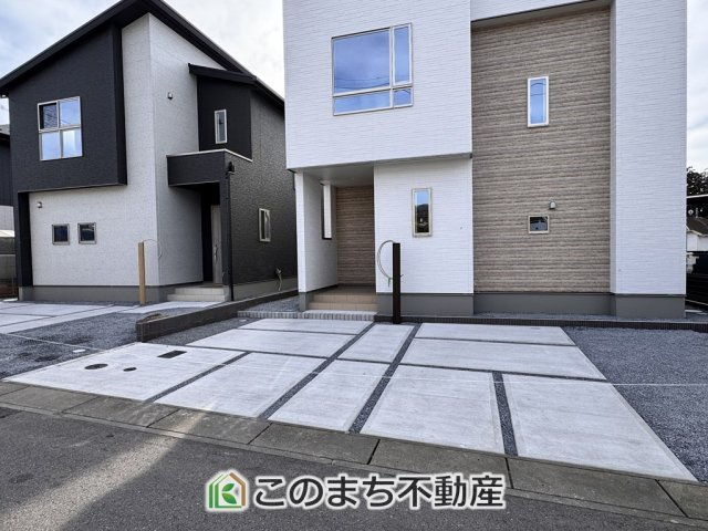 クライン宇都宮市平松第2期　1号棟の展望|カースペースは並列３台分ございます！