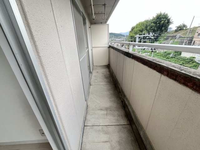スコルピオ清和のバルコニー
