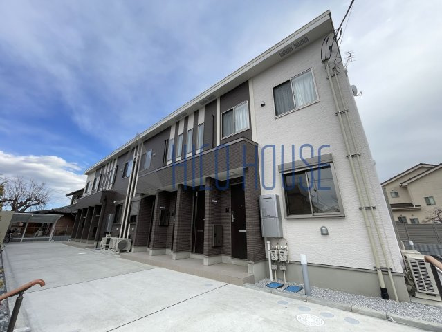 鶴ヶ島市脚折町6丁目アパートⅡ期新築工事の外観|同型タイプ