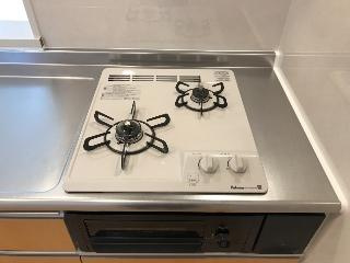 鶴ヶ島市脚折町6丁目アパートⅡ期新築工事のキッチン|キッチン（イメージ）